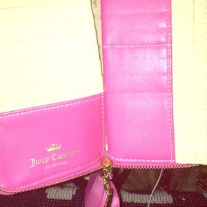 BRIGHT PINK AUTHENTIC JUICY COUTURE WALLET